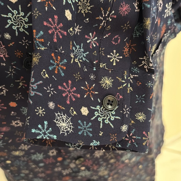 Zadig and Voltaire Sigmund Print 100% Silk Shirt in US Size XS/EUR size 44. - Picture 8 of 13